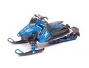 NEW RAY NY57783BL POLARIS 800 SWITCHBACK PRO-X SNOWMOBILE BLUE 1:16 Modellino