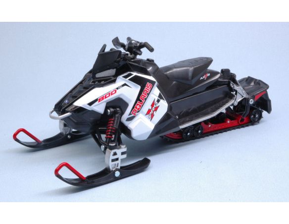 NEW RAY NY57783W POLARIS 800 SWITCHBACK PRO-X SNOWMOBILE WHITE 1:16 Modellino