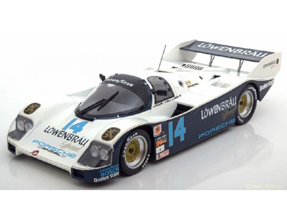 NOREV NV187408 PORSCHE 962 C N.14 WINNER 24 H DAYTONA 1986 A.HOLBERT-D.BELL-A.UNSER Jr. Modellino