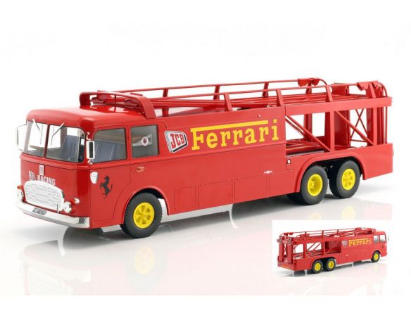 NOREV NV187701 FIAT BARTOLETTI 306/2 FERRARI JCB 1970 1:18 Modellino