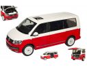 NZG NZG9541-10 VW T6 MULTIVAN RED/WHITE 1:18 Modellino