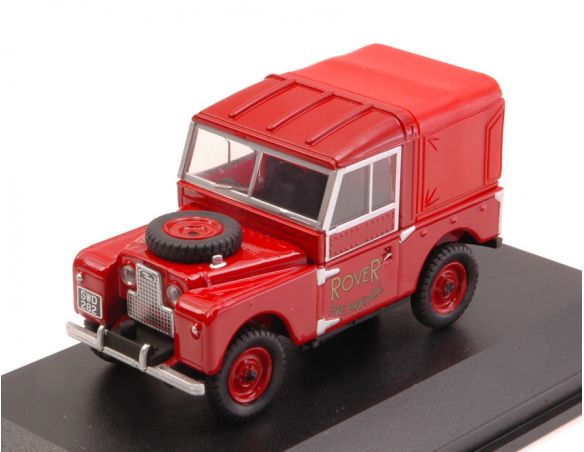 OXFORD OXFLAN188010 LAND ROVER SERIES 1 88 FIRE BRIGADE HARD TOP 1:43 Modellino