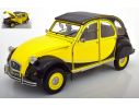 PREMIUMX PR8-004A CITROEN 2CV CHARLESTON YELLOW/BLACK 1:8 Modellino