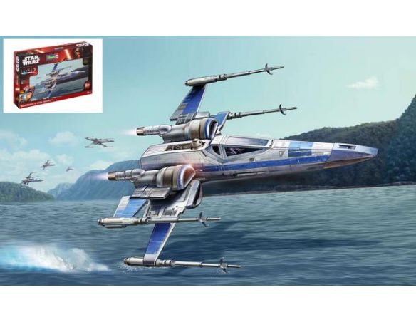 REVELL RV06696 STAR WARS RESISTANCE X-WING FIGHTER KIT 1:50 Modellino