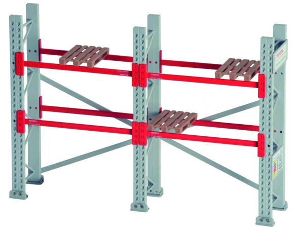 ROS RS00149 SCAFFALATURA TOYOTA RACKING SYSTEM 1:24 Modellino