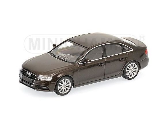 Minichamps PM410011000 AUDI A4 2011 BROWN METALLIC 1:43 Modellino