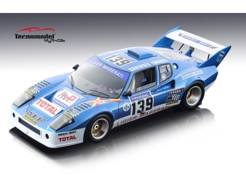 TECNOMODEL TMD1899D LIGIER JS2 N.139 1st T. D.FRANCE 1974 G.LARROUSSE-J.RIVES-J.P.NICOLAS Modellino