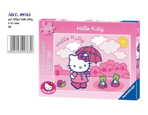 PRODUTTORI VARI VP9763 PUZZLE PZ.125 HELLO KITTY Modellino