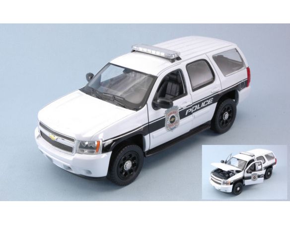 WELLY WE22509P CHEVROLET TAHOE POLICE VEHICLES 1:24-27 Modellino