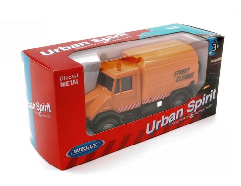 WELLY WE39706A AUTOMEZZO STREET CLEANER cm 11 Modellino