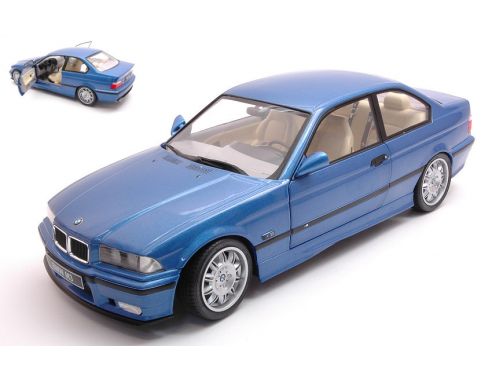 SOLIDO SL1803901 BMW E36 COUPE M3 1990 BLEU ESTORIL 1:18 Modellino