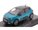 NOREV NV155264 CITROEN C3 2020 BLUE W/BLACK ROOF 1:43 Modellino