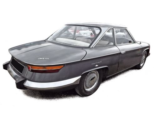 NOREV NV184502 PANHARD 24 CT 1964 SYLVER GREY METALLIC 1:18 Modellino