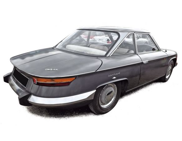 NOREV NV184502 PANHARD 24 CT 1964 SYLVER GREY METALLIC 1:18 Modellino