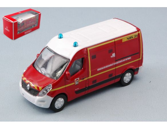 NOREV NV310806 RENAULT MASTER 2014 POMPIERS 1:64 Modellino