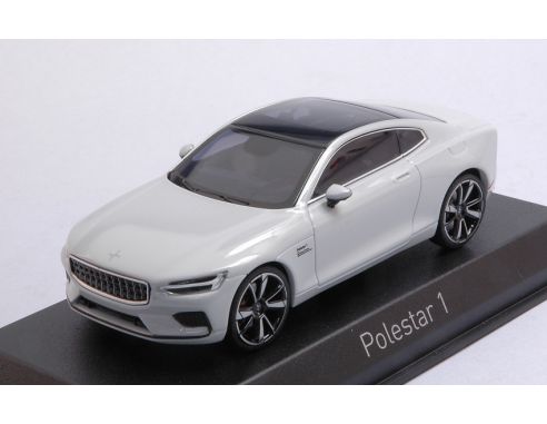 NOREV NV871001 POLESTAR 1 2020 MAGNESIUM SILVER & CHROME FRAME 1:43 Modellino