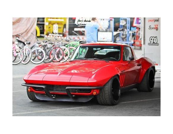 GT SPIRIT GT266 CHEVROLET CORVETTE C2 OPTIMA ULTIMA RED 1:18 Modellino