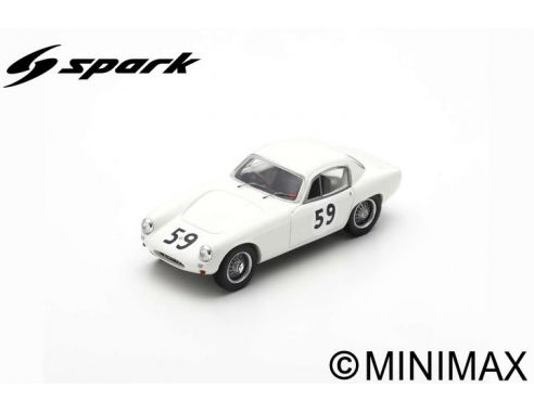 SPARK MODEL S8215 LOTUS ELITE N.59 2nd NATIONAL BRANDS HATCH 1958 JIM CLARK 1:43 Modellino