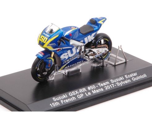 SPARK MODEL M43055 SUZUKI GSX-RR SYLVAIN GUINTOLI 2017 N.50 15th FRENCH GP 1:43 Modellino