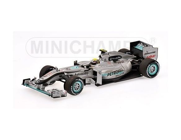 Minichamps PM410100004 MERCEDES N.ROSBERG 2010 1/43 Modellino