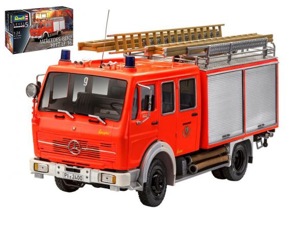 REVELL RV07655 MERCEDES 1017 LF 16 POMPIERI KIT 1:24 Modellino