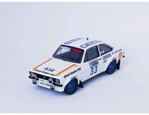 TROFEU TFRRUK39 FORD ESCORT MK2 N.33 RAC RALLY 1980 BRISE-SHORT 1:43 Modellino