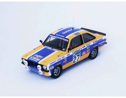 TROFEU TFRRUK40 FORD ESCORT MK2 N.27 1st Gr.1 RAC RALLY 1979 CARTER-WEST 1:43 Modellino