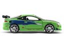 Jada 97603 Fast & Furious Mitsubishi Eclipse 1995 Brian's verde lime 1:24 Modellino