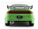 Jada 97603 Fast & Furious Mitsubishi Eclipse 1995 Brian's verde lime 1:24 Modellino