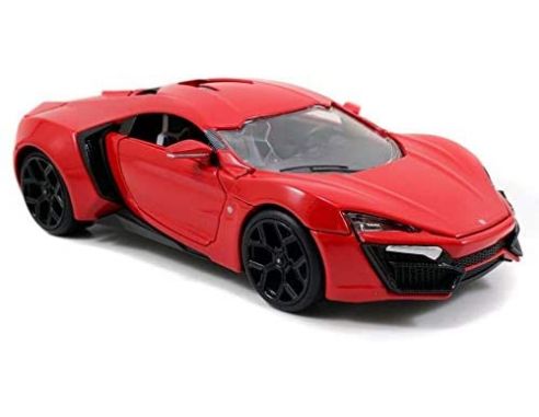 Jada 97377 Fast & Furious 7 Hyperspot Lykan Rossa 1:24 Die-cast