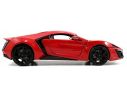 JADA TOYS JADA97377 LYKAN HYPERSPORT FAST & FURIOUS 7 RED 1:24 Modellino