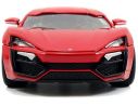 JADA TOYS JADA97377 LYKAN HYPERSPORT FAST & FURIOUS 7 RED 1:24 Modellino