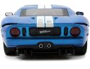 JADA TOYS JADA97177 FORD GT 2005 FAST & FURIOUS BLUE W/WHITE STRIPES 1:24 Modellino