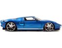 Jada 97177 Fast & Furious Ford GT 2005 Blu/bianca 1:24 Modellino