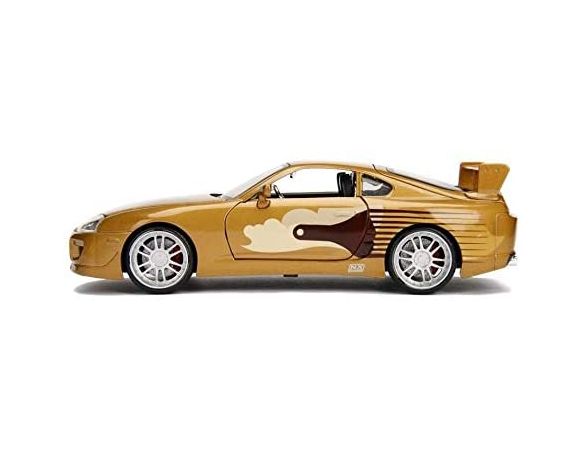Jada 99540 Fast & Furious Toyota Supra del 1995 SLAP JACK S  GOLD 1:24 Modellino