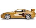 JADA TOYS JADA99540 SLAP JACK S TOYOTA SUPRA  FAST & FURIOUS GOLD 1:24 Modellino