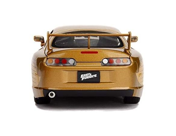 Jada 99540 Fast & Furious Toyota Supra del 1995 SLAP JACK S  GOLD 1:24 Modellino