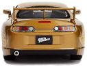 JADA TOYS JADA99540 SLAP JACK S TOYOTA SUPRA  FAST & FURIOUS GOLD 1:24 Modellino