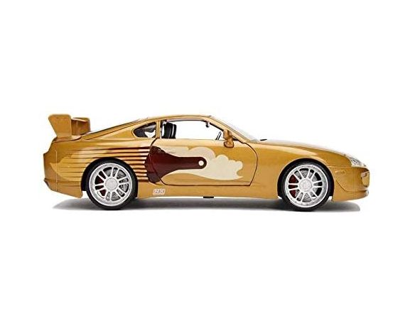 Jada 99540 Fast & Furious Toyota Supra del 1995 SLAP JACK S  GOLD 1:24 Modellino