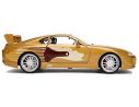 Jada 99540 Fast & Furious Toyota Supra del 1995 SLAP JACK S  GOLD 1:24 Modellino