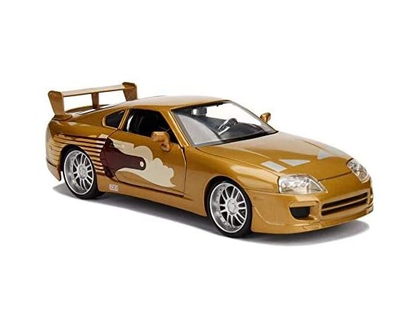 Jada 99540 Fast & Furious Toyota Supra del 1995 SLAP JACK S  GOLD 1:24 Modellino