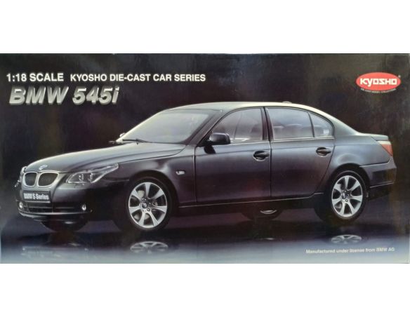 Kyosho 08591 BMW 545I BLU 1:18 Modellino