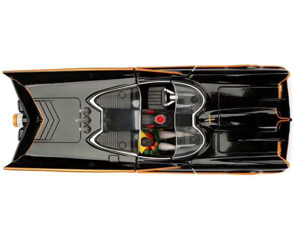 Jada 98259 BATMOBILE 1966 CON FIGURA BATMAN + ROBIN 1:24 Modellino