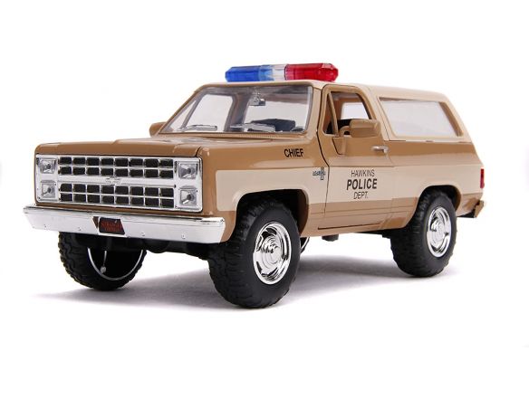 JADA 31111 Stranger Things  Hopper's Chevy K5 Blaze del 1980 1:24 Modellino