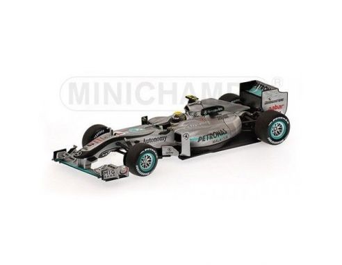 Minichamps PM410100104 MERCEDES N.ROSBERG 2010 MALAYSIA GP 1:43 Modellino