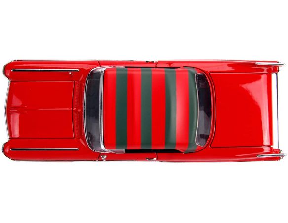 JADA TOYS JADA31102 CADILLAC SERIES 62 A NIGHTMARE W/FREDDY KRUEGER FIGURE 1:24 Modellino