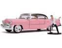 Jada 31007 Cadillac Fleetwoo del 1955 + figura Elvis Presley 1:24 Modellino