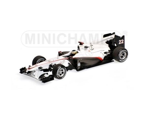 Minichamps PM410100122 SAUBER P.DE LA ROSA 2010 GERMAN GP 1:43 Modellino
