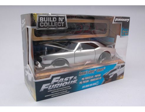 JADA TOYS JADA97362 ROMAN'S CHEVY CAMARO FAST & FURIOUS METAL KIT PRE-PAINTED 1:24 Modellino
