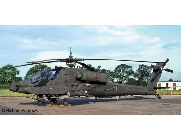 REVELL RV04985 ELICOTTERO AH-64A APACHE KIT 1:100 Modellino